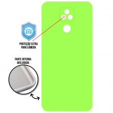 Capa Motorola Moto E7 Plus - Cover Protector Verde Limão